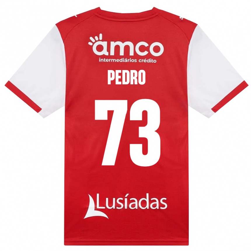 גברים כדורגל Zé Pedro #73 לבן אדום שחור ג'רזי ביתית 2026/27 גברים כדורגל Zé Pedro #73 לבן אדום שחור ג'רזי ביתית 2026/27