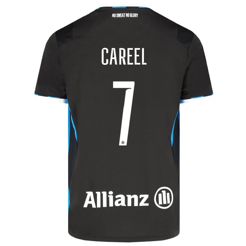גברים כדורגל Oona Careel #7 שחור אדום כחול ג'רזי ביתית 2026/27