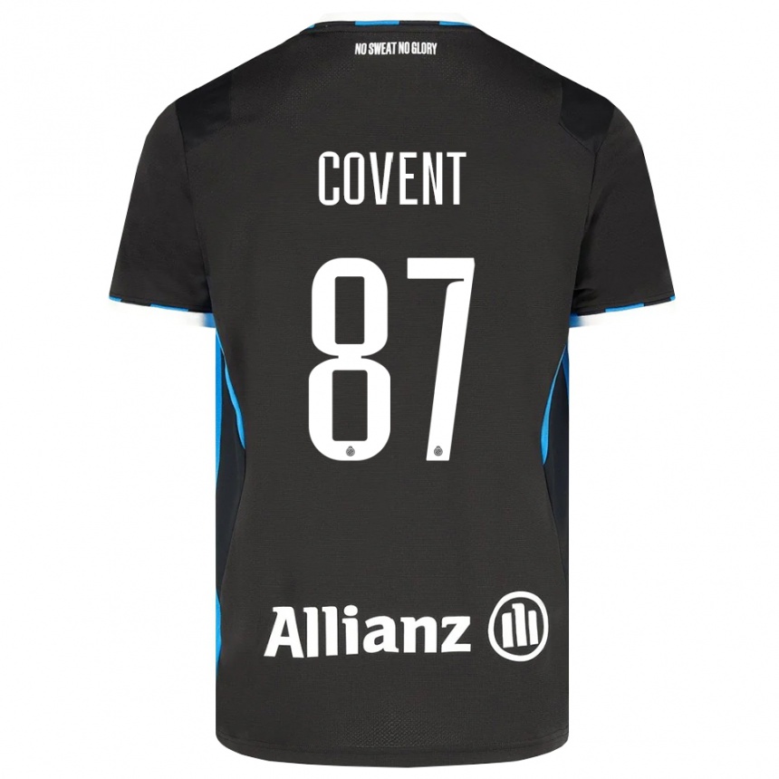 גברים כדורגל Jorijn Covent #87 שחור אדום כחול ג'רזי ביתית 2026/27 גברים כדורגל Jorijn Covent #87 שחור אדום כחול ג'רזי ביתית 2026/27