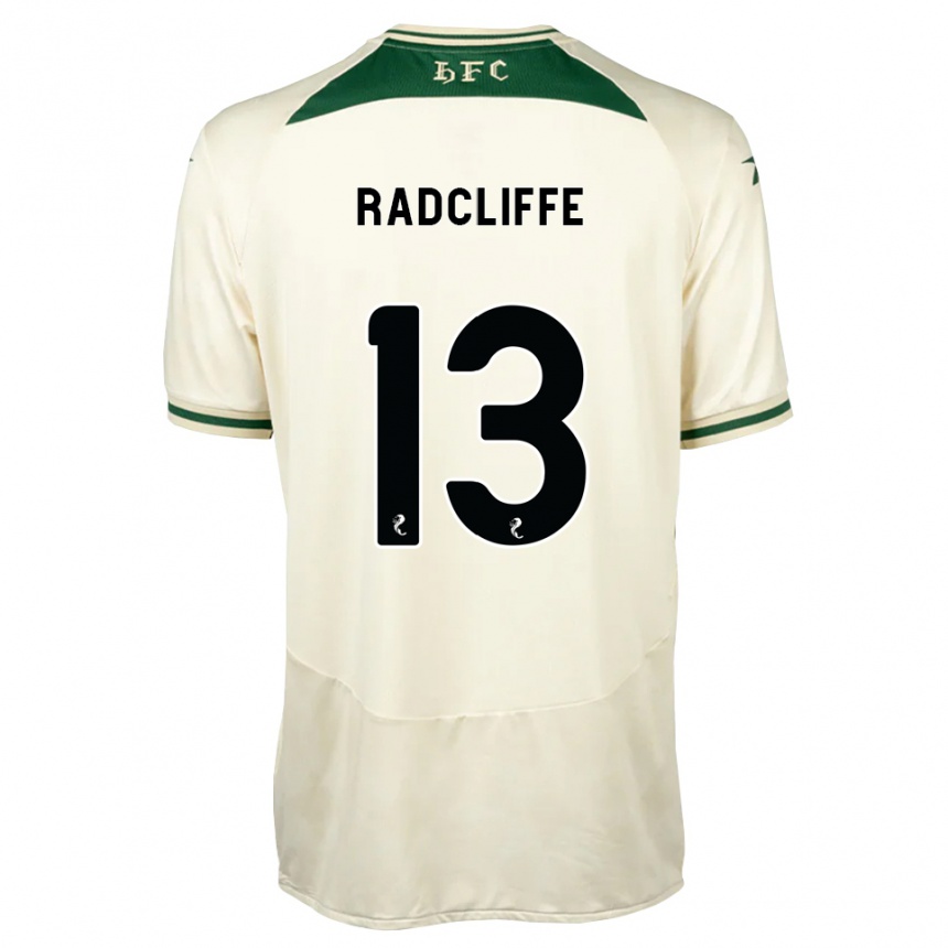 גברים כדורגל Josh Radcliffe #13 לבן ירוק יער הרחק ג'רזי 2026/27