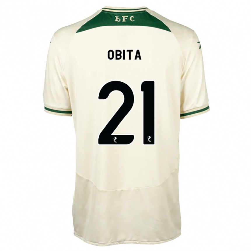 גברים כדורגל Jordan Obita #21 לבן ירוק יער הרחק ג'רזי 2026/27 גברים כדורגל Jordan Obita #21 לבן ירוק יער הרחק ג'רזי 2026/27
