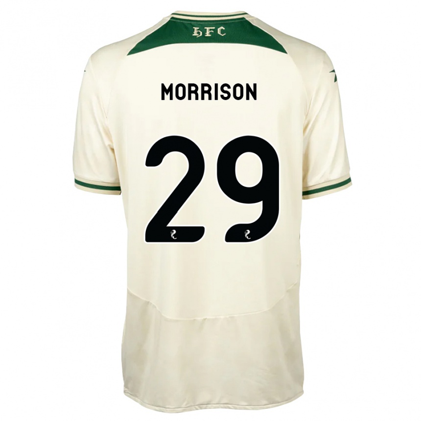 גברים כדורגל Kirsty Morrison #29 לבן ירוק יער הרחק ג'רזי 2026/27 גברים כדורגל Kirsty Morrison #29 לבן ירוק יער הרחק ג'רזי 2026/27