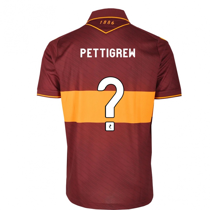 גברים כדורגל Matthew Pettigrew #0 כתום בורדו הרחק ג'רזי 2026/27