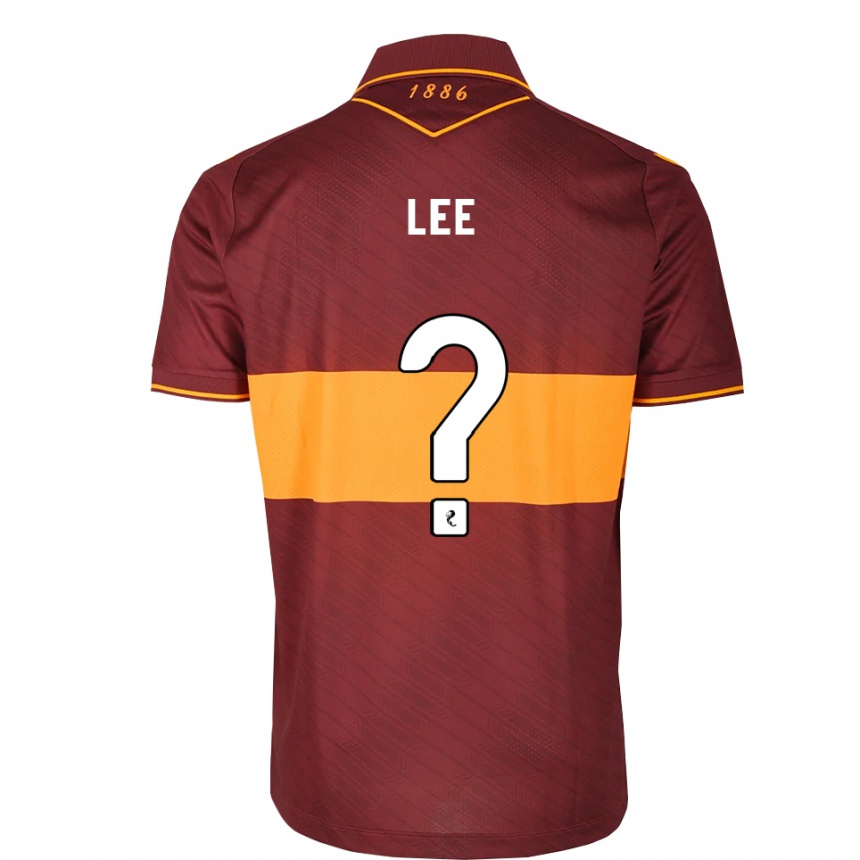 גברים כדורגל Leo Lee #0 כתום בורדו הרחק ג'רזי 2026/27