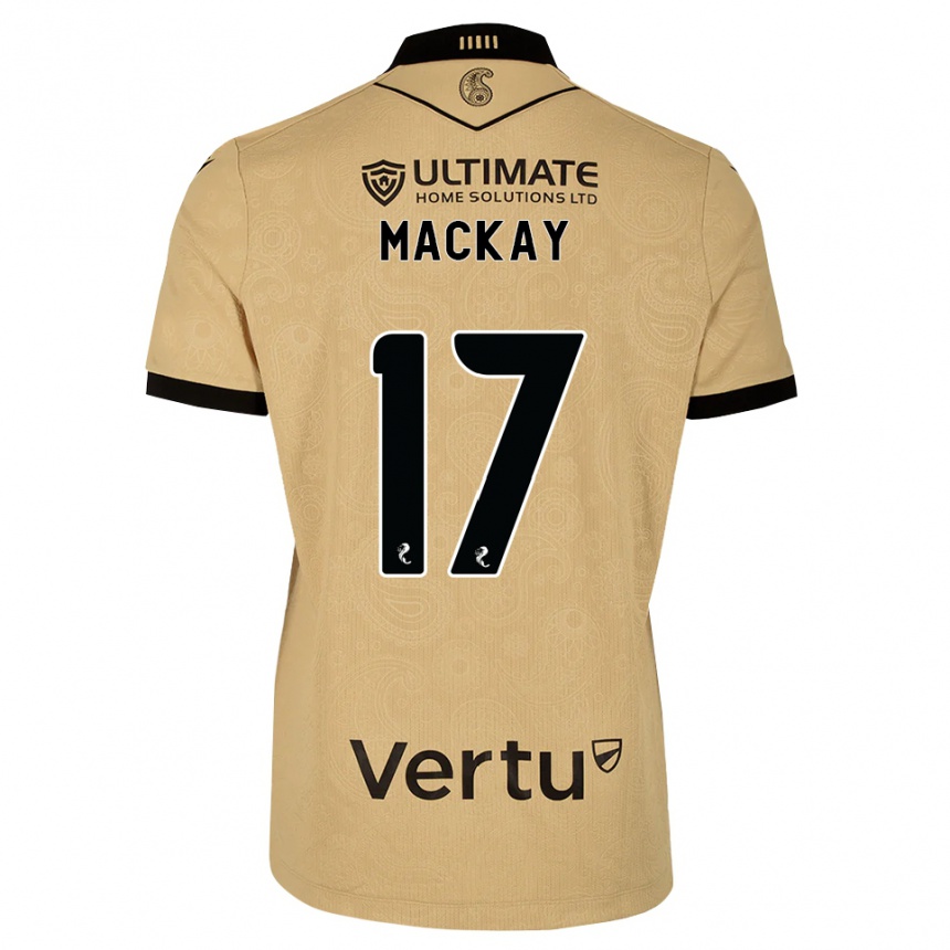 גברים כדורגל Rory Mackay #17 עץ שחור הרחק ג'רזי 2026/27