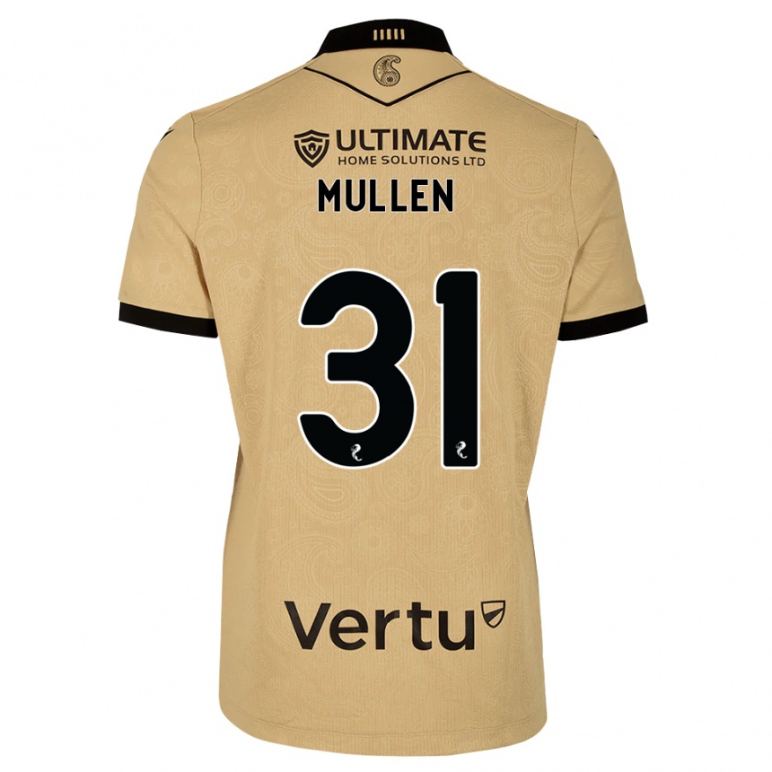 גברים כדורגל Ryan Mullen #31 עץ שחור הרחק ג'רזי 2026/27