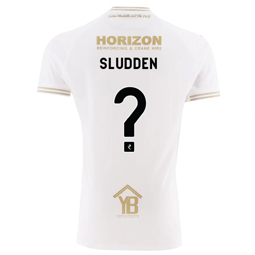גברים כדורגל Erin Sludden #0 חיטה לבנה הרחק ג'רזי 2026/27