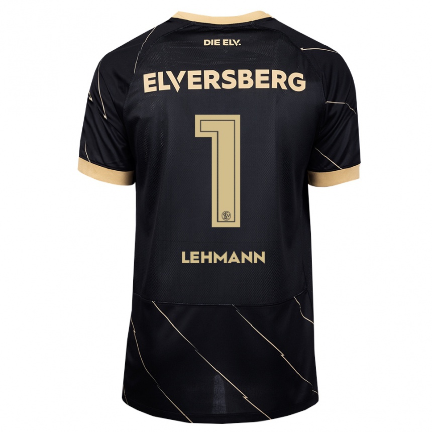 גברים כדורגל פרנק להמן #1 שחור חום הרחק ג'רזי 2026/27