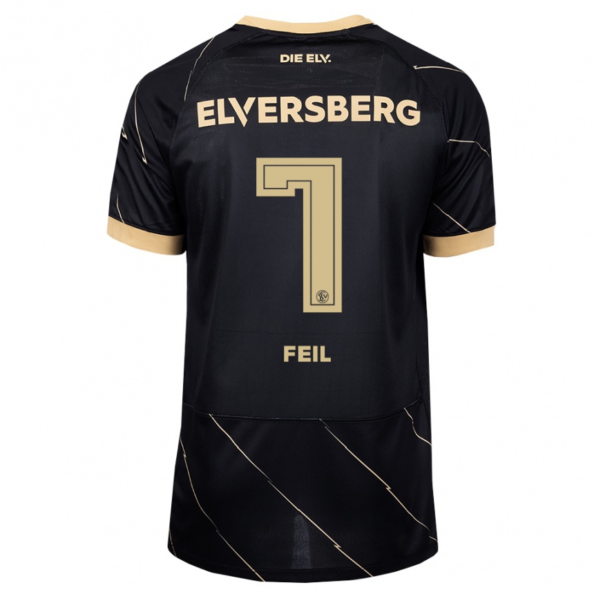 גברים כדורגל מנואל פייל #7 שחור חום הרחק ג'רזי 2026/27