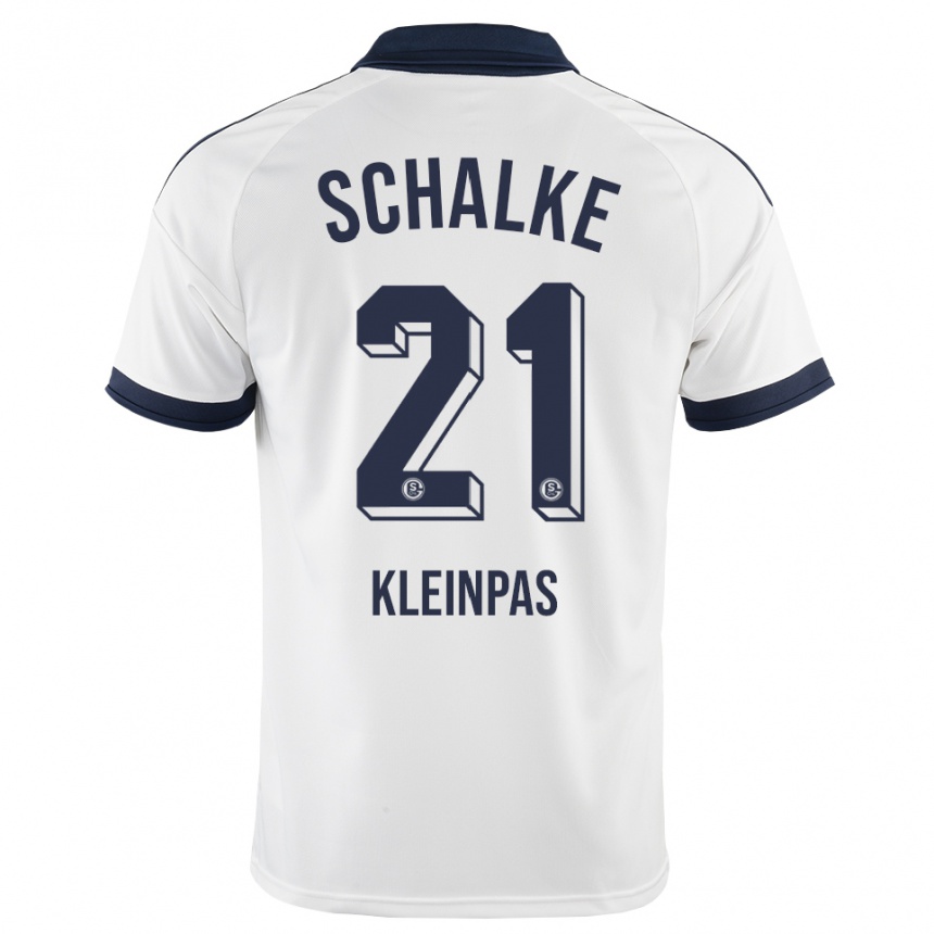 גברים כדורגל Sophie Kleinpas #21 שחור לבן הרחק ג'רזי 2026/27