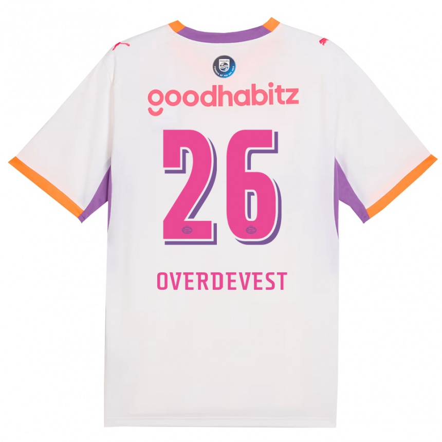גברים כדורגל Marco Overdevest #26 לבן סגול כתום הרחק ג'רזי 2026/27 גברים כדורגל Marco Overdevest #26 לבן סגול כתום הרחק ג'רזי 2026/27