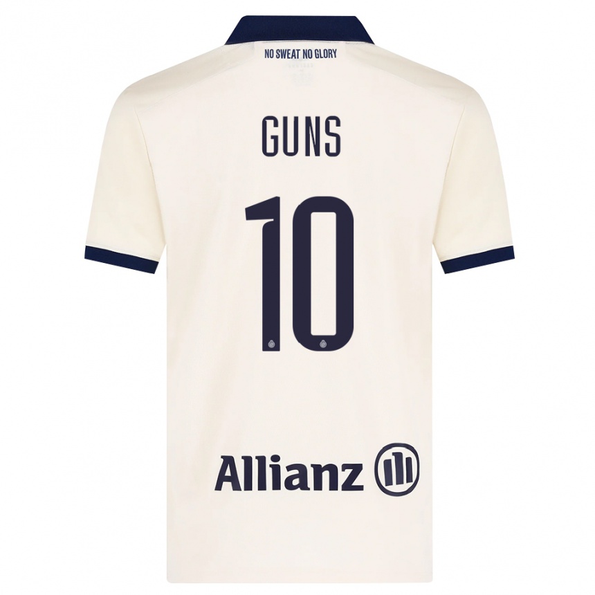 גברים כדורגל Celien Guns #10 בז' שחור הרחק ג'רזי 2026/27