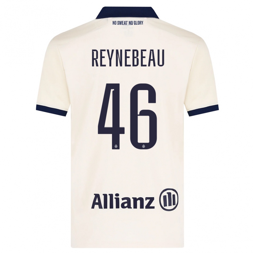 גברים כדורגל Clementine Reynebeau #46 בז' שחור הרחק ג'רזי 2026/27