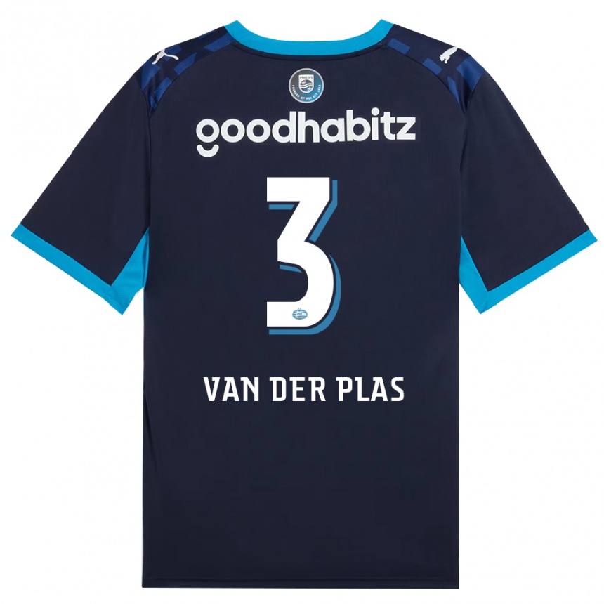 גברים כדורגל Sven Van Der Plas #3 כחול דודוד כחול רויאל ג'רזי קיט שלישי 2026/27 גברים כדורגל Sven Van Der Plas #3 כחול דודוד כחול רויאל ג'רזי קיט שלישי 2026/27