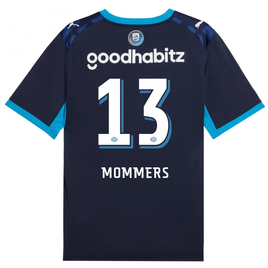 גברים כדורגל Ryan Mommers #13 כחול דודוד כחול רויאל ג'רזי קיט שלישי 2026/27