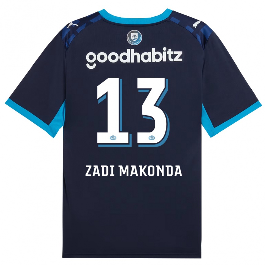 גברים כדורגל David Zadi Makonda #13 כחול דודוד כחול רויאל ג'רזי קיט שלישי 2026/27