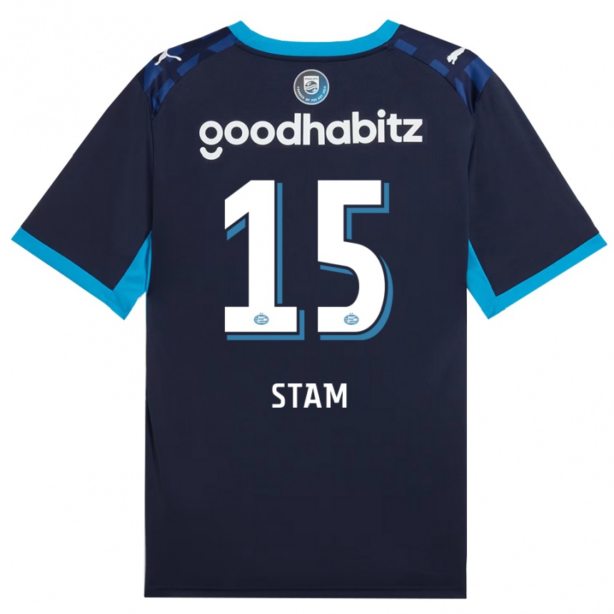 גברים כדורגל Dyran Stam #15 כחול דודוד כחול רויאל ג'רזי קיט שלישי 2026/27 גברים כדורגל Dyran Stam #15 כחול דודוד כחול רויאל ג'רזי קיט שלישי 2026/27