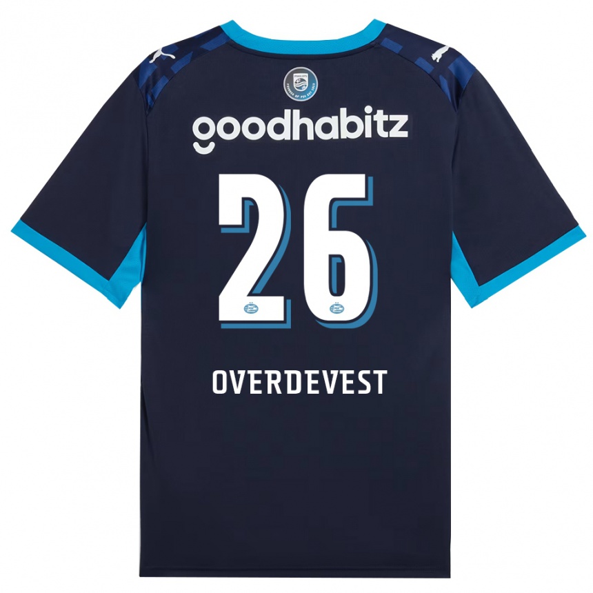 גברים כדורגל Marco Overdevest #26 כחול דודוד כחול רויאל ג'רזי קיט שלישי 2026/27 גברים כדורגל Marco Overdevest #26 כחול דודוד כחול רויאל ג'רזי קיט שלישי 2026/27