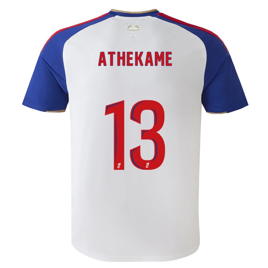 גברים כדורגל Zachary Athekame #13 כחול מלכותי אדום לבן ג'רזי ביתית 2026/27