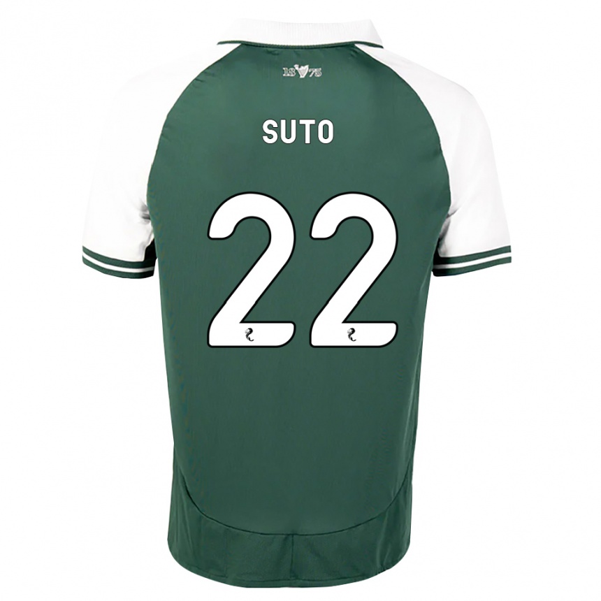 נשים כדורגל Ante Suto #22 ירוק ים לבן ג'רזי ביתית 2026/27