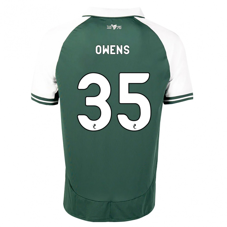 נשים כדורגל Freddie Owens #35 ירוק ים לבן ג'רזי ביתית 2026/27