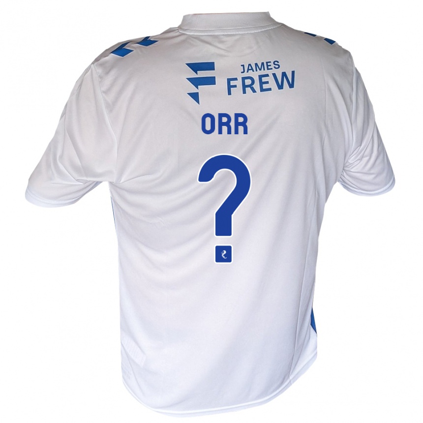 נשים כדורגל Jonny Orr #0 כחול מלכותי לבן ג'רזי ביתית 2026/27