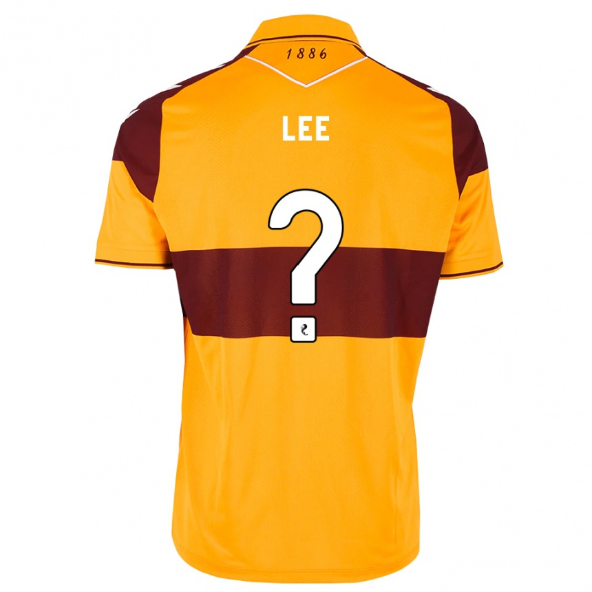 נשים כדורגל Leo Lee #0 בורדו כתום ג'רזי ביתית 2026/27