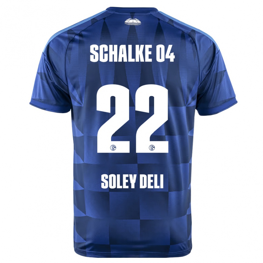 נשים כדורגל Dilara Soley Deli #22 כחול כהה צהוב לבן ג'רזי ביתית 2026/27