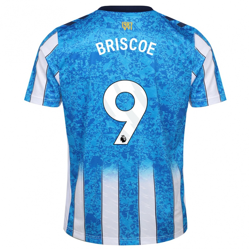 נשים כדורגל Elijah Briscoe #9 לבן כחול כתום ג'רזי ביתית 2026/27