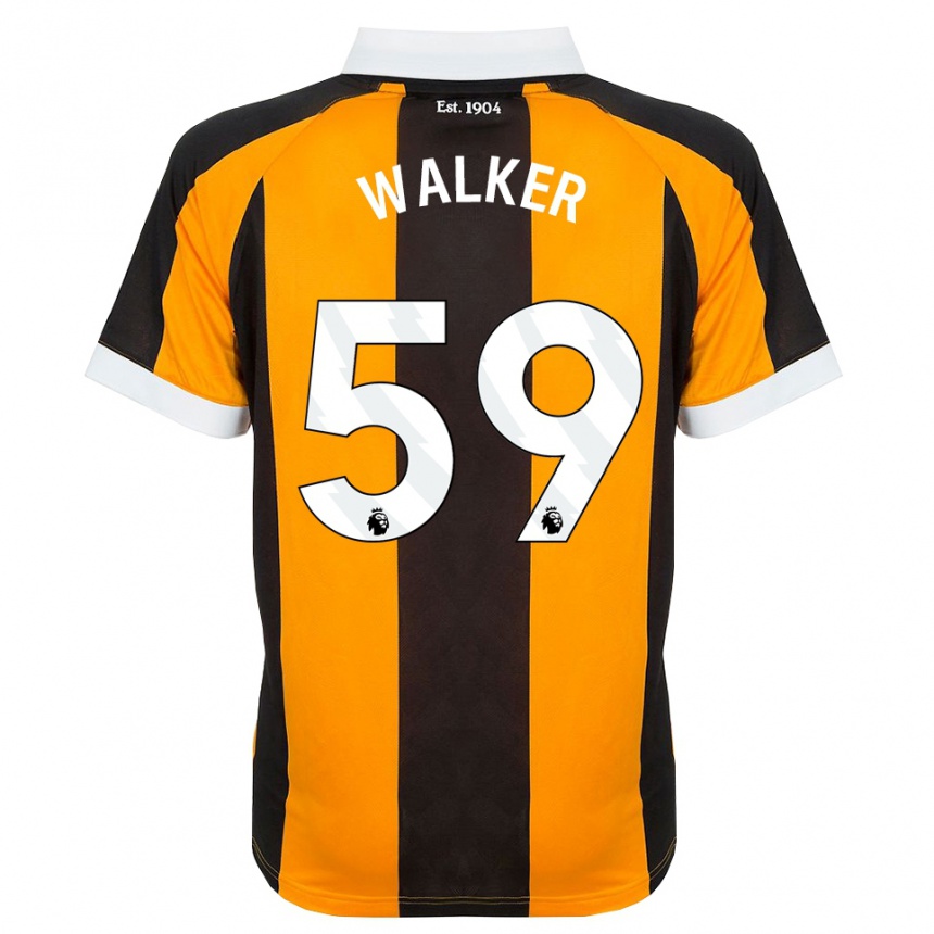 נשים כדורגל Coist Walker #59 כתום שחור לבן ג'רזי ביתית 2026/27