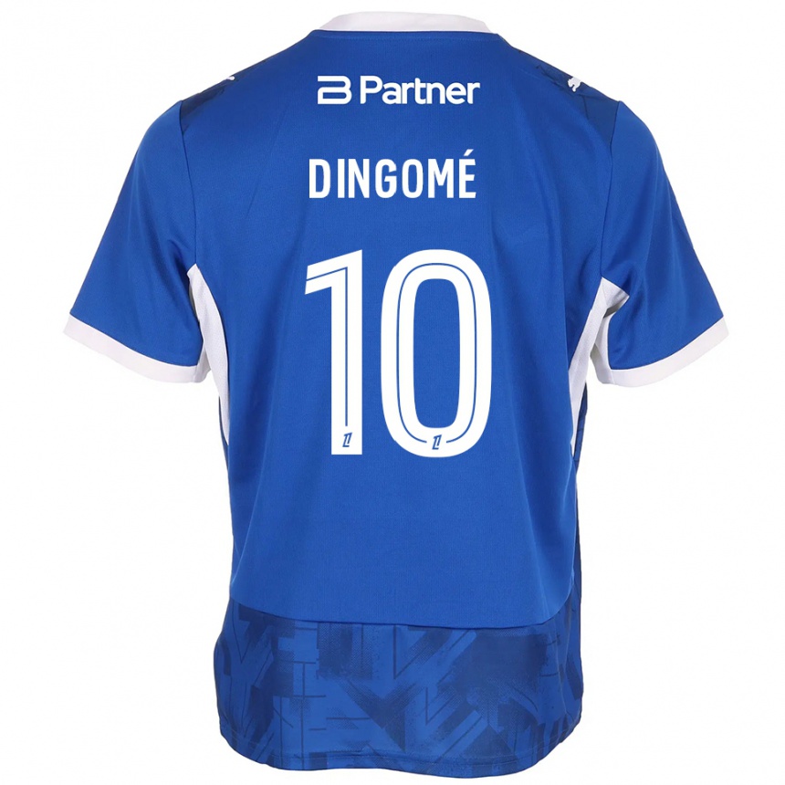 נשים כדורגל Tristan Dingomé #10 כחול בינוני לבן ג'רזי ביתית 2026/27