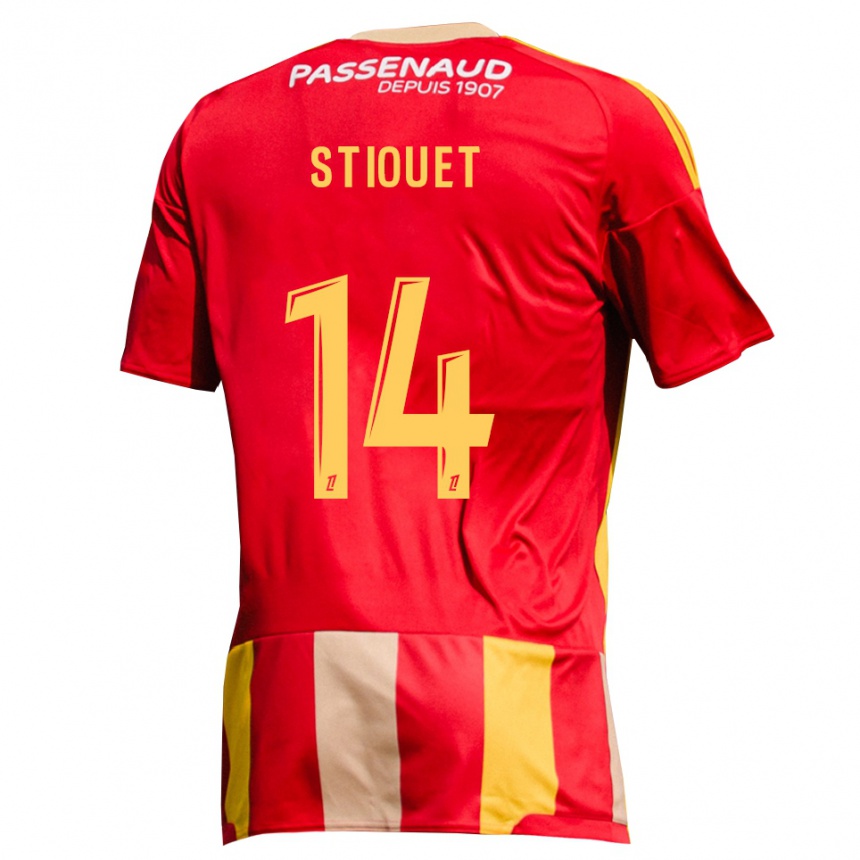 נשים כדורגל Ayoub Stiouet #14 צהוב אדום ירוק ג'רזי ביתית 2026/27 נשים כדורגל Ayoub Stiouet #14 צהוב אדום ירוק ג'רזי ביתית 2026/27