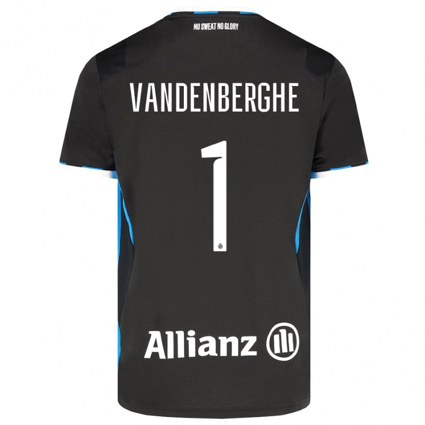 נשים כדורגל Xander Vandenberghe #1 שחור אדום כחול ג'רזי ביתית 2026/27