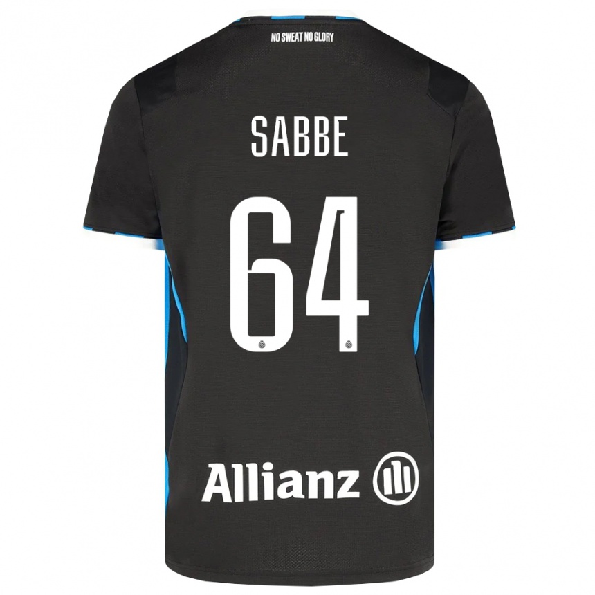 נשים כדורגל Kyriani Sabbe #64 שחור אדום כחול ג'רזי ביתית 2026/27