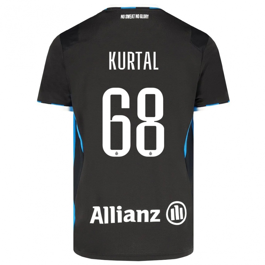 נשים כדורגל Utku Kurtal #68 שחור אדום כחול ג'רזי ביתית 2026/27