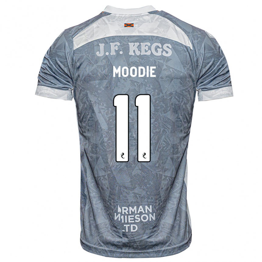 נשים כדורגל Alix Moodie #11 אפור דהוי הרחק ג'רזי 2026/27 נשים כדורגל Alix Moodie #11 אפור דהוי הרחק ג'רזי 2026/27