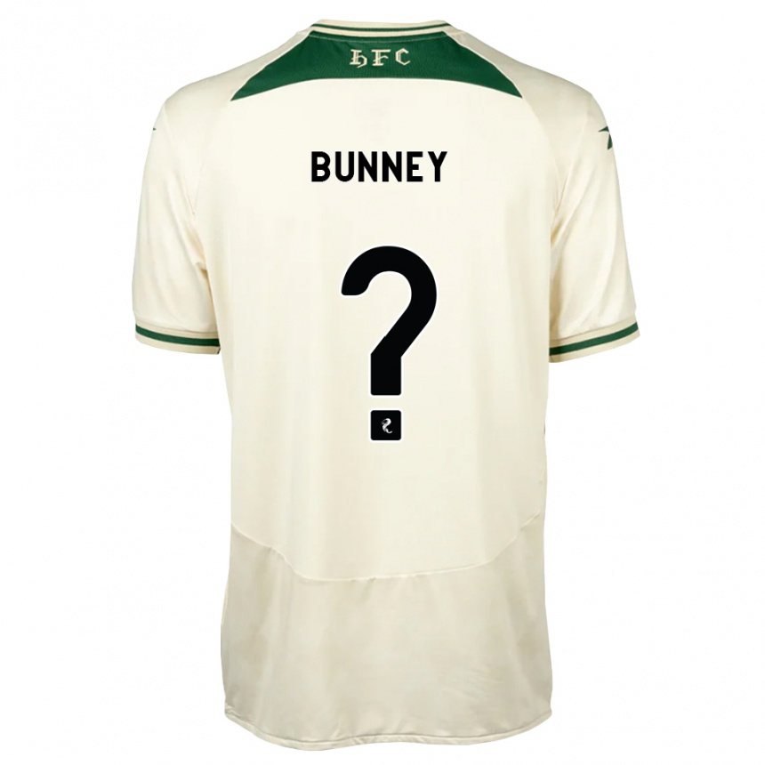 נשים כדורגל Jack Bunney #0 לבן ירוק יער הרחק ג'רזי 2026/27