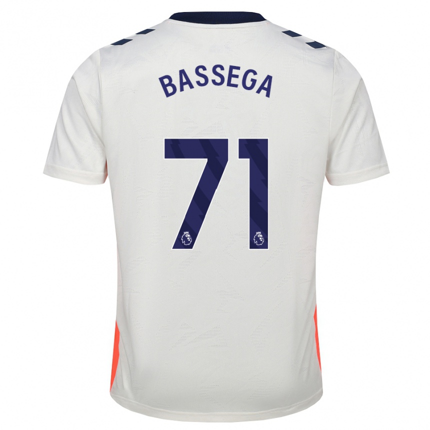 נשים כדורגל Nsemi Bassega #71 לבן כתום כחול מלכותי הרחק ג'רזי 2026/27