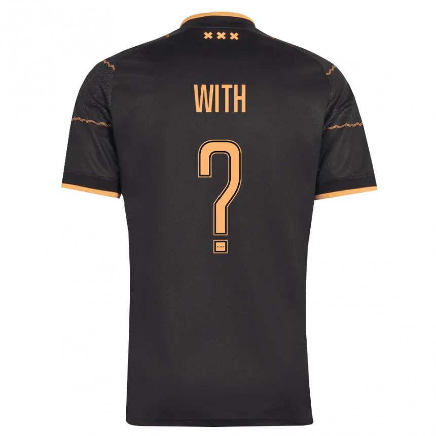 נשים כדורגל Guiliano With #0 שחור כתום הרחק ג'רזי 2026/27 נשים כדורגל Guiliano With #0 שחור כתום הרחק ג'רזי 2026/27