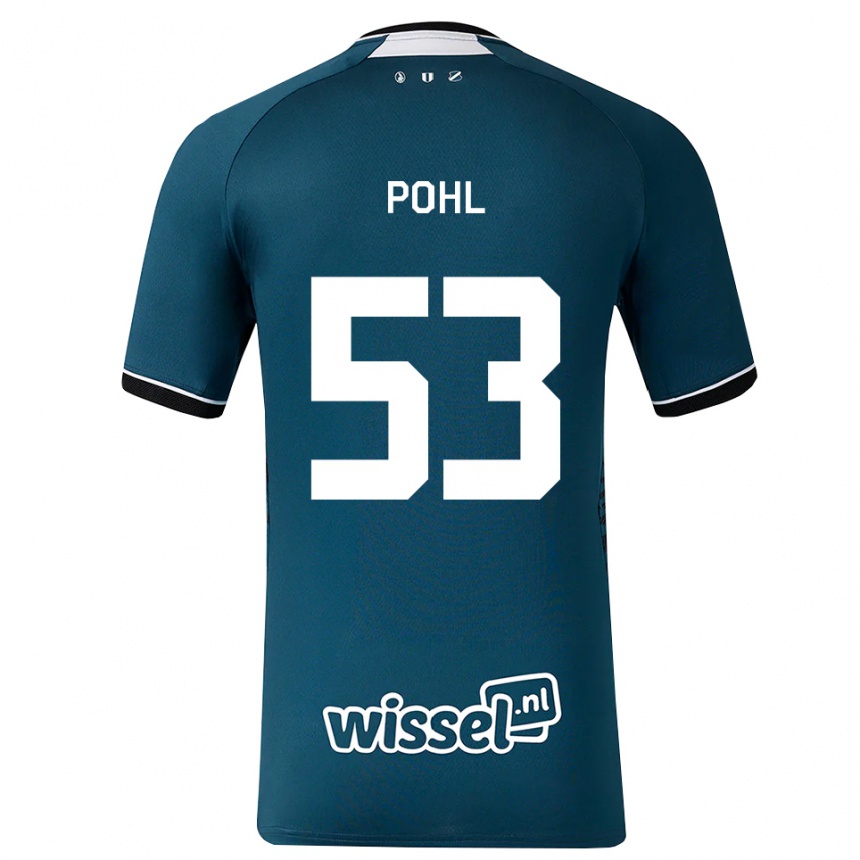 נשים כדורגל Ferdinand Pohl #53 אפור כהה לבן הרחק ג'רזי 2026/27 נשים כדורגל Ferdinand Pohl #53 אפור כהה לבן הרחק ג'רזי 2026/27