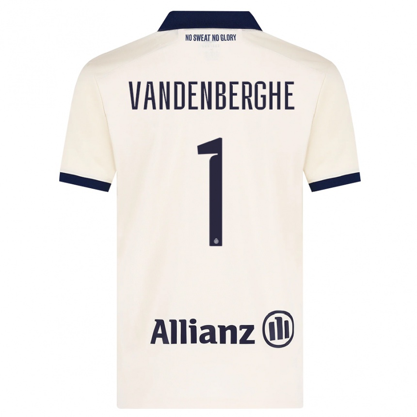 נשים כדורגל Xander Vandenberghe #1 בז' שחור הרחק ג'רזי 2026/27