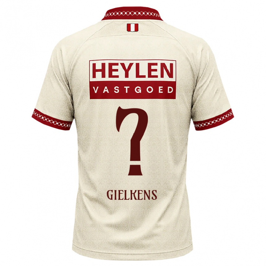נשים כדורגל Mathijs Gielkens #0 בז' אדום הרחק ג'רזי 2026/27 נשים כדורגל Mathijs Gielkens #0 בז' אדום הרחק ג'רזי 2026/27