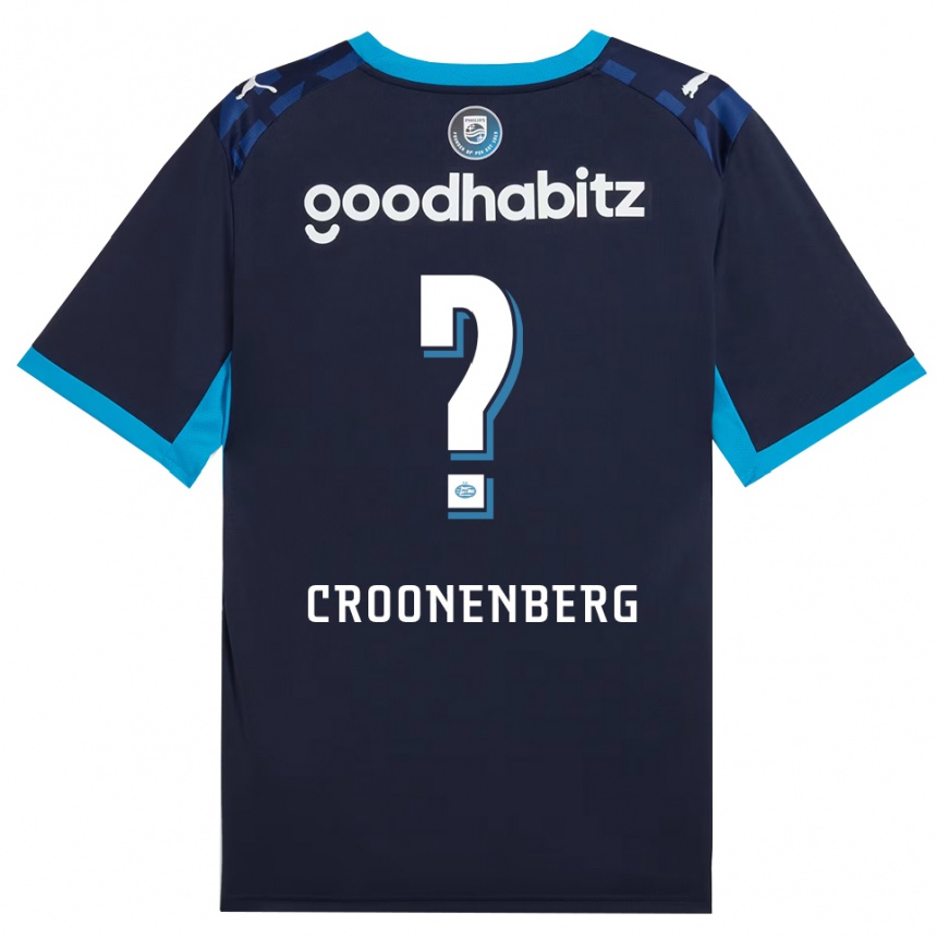 נשים כדורגל Luca Croonenberg #0 כחול דודוד כחול רויאל ג'רזי קיט שלישי 2026/27