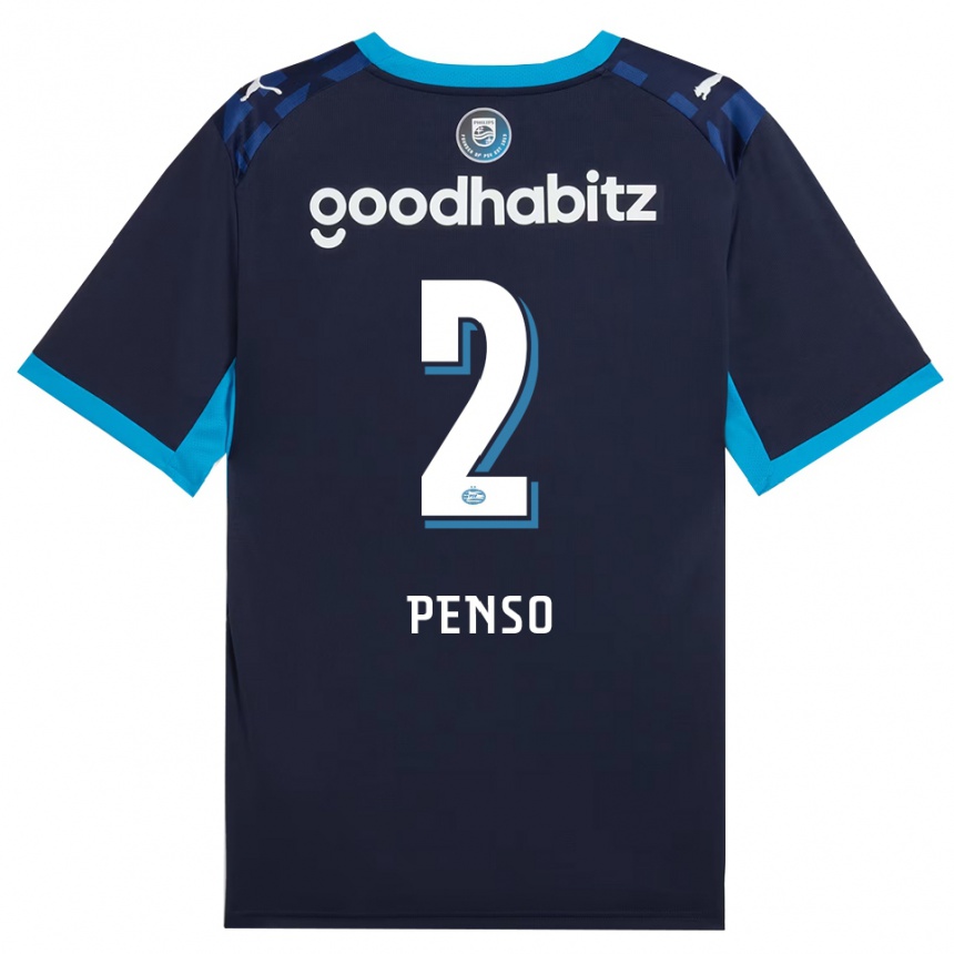 נשים כדורגל Kyano Penso #2 כחול דודוד כחול רויאל ג'רזי קיט שלישי 2026/27 נשים כדורגל Kyano Penso #2 כחול דודוד כחול רויאל ג'רזי קיט שלישי 2026/27