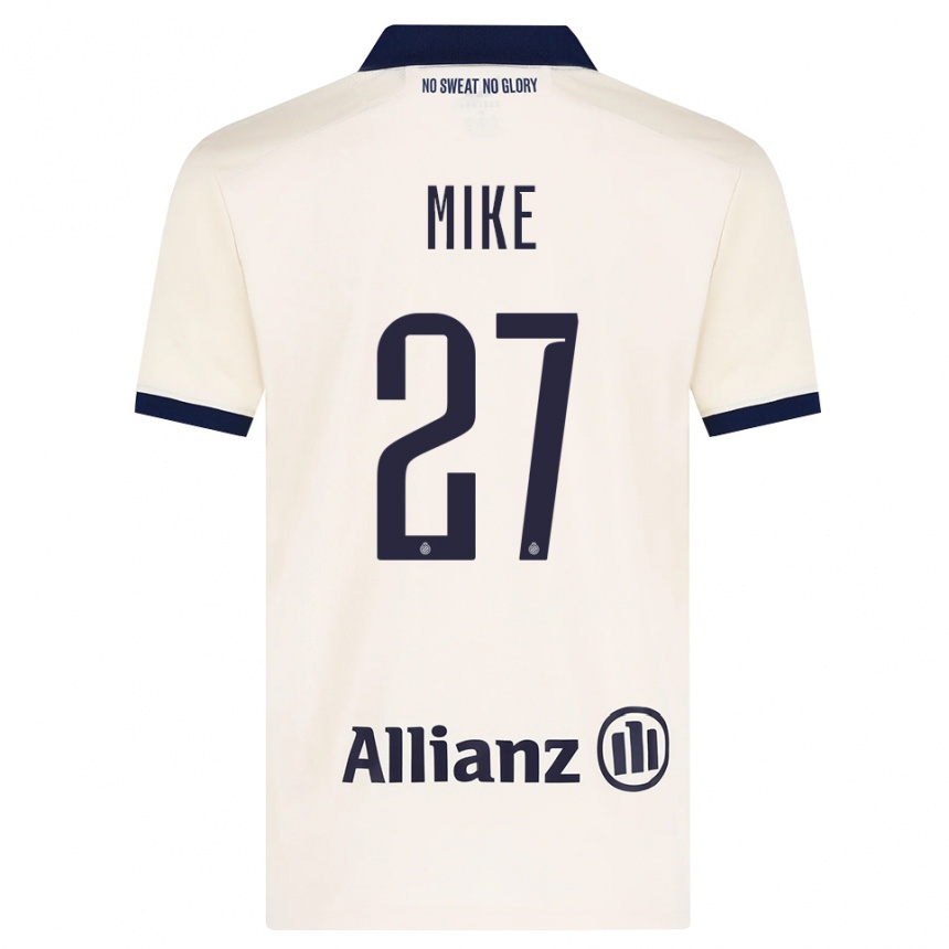 נשים כדורגל Wisdom Mike #27 בז' שחור הרחק ג'רזי 2026/27