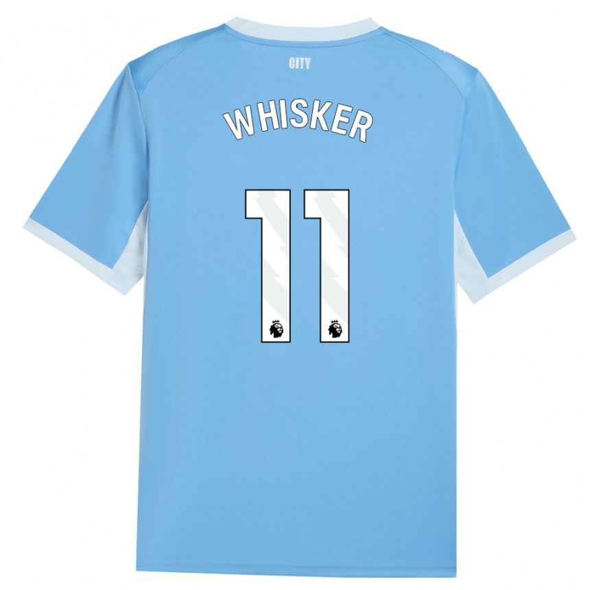 ילדים כדורגל Timeo Whisker #11 כחול שמיים בהיר לבן ג'רזי ביתית 2026/27