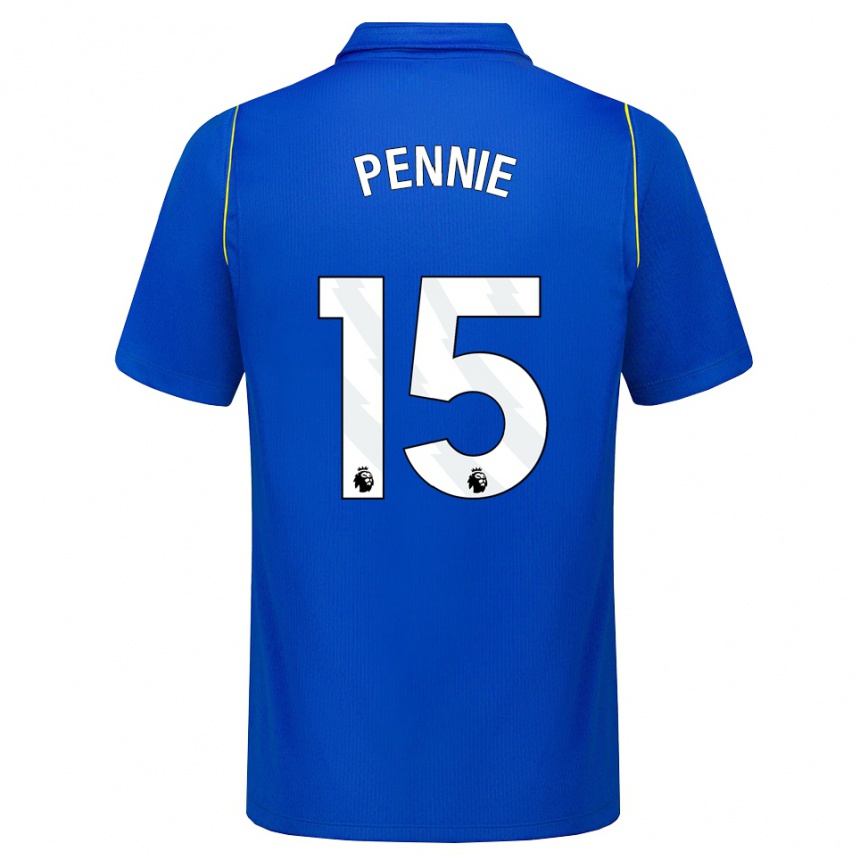 ילדים כדורגל Andrew Pennie #15 כחול צהוב ג'רזי ביתית 2026/27