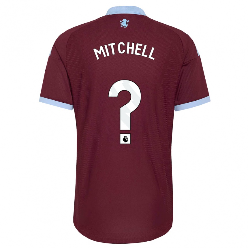ילדים כדורגל Curtis Mitchell #0 כחול קורנפלאוור בורדו ג'רזי ביתית 2026/27