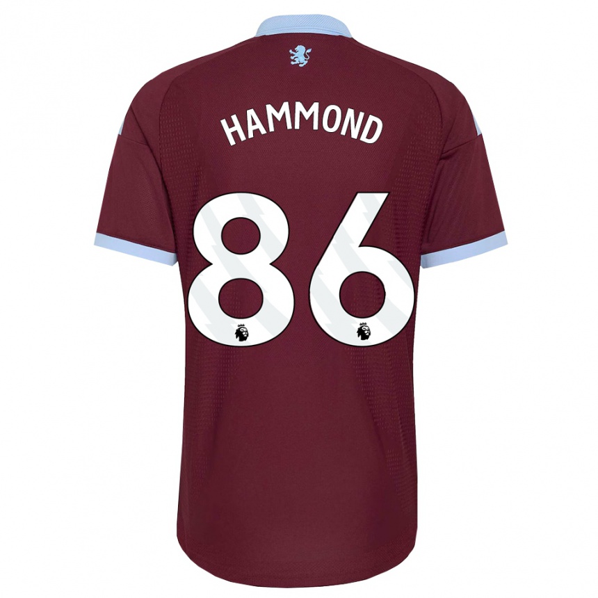 ילדים כדורגל Rio Hammond #86 כחול קורנפלאוור בורדו ג'רזי ביתית 2026/27