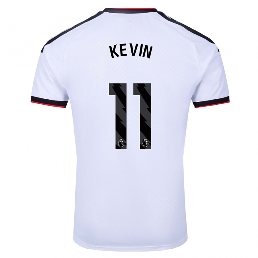 ילדים כדורגל ארטם בונדרנקו #11 לבן שחור אדום ג'רזי ביתית 2026/27